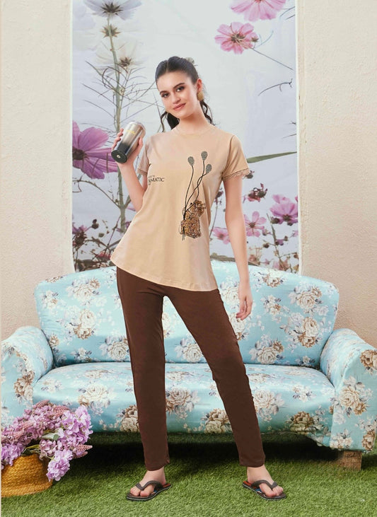 Lycra T-Shirt and Track Pants Set – Stretchable Activewear (M to 2XL)