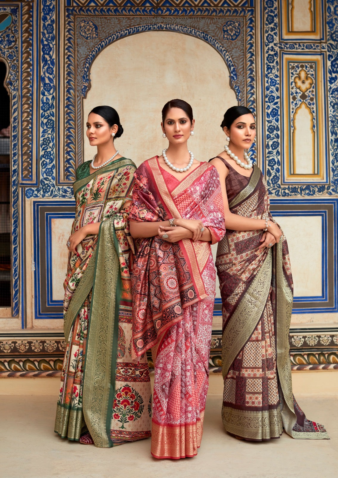 Dola Viscose Silk Saree with Exquisite Printed Design – Elegant Festive Wear for Women
