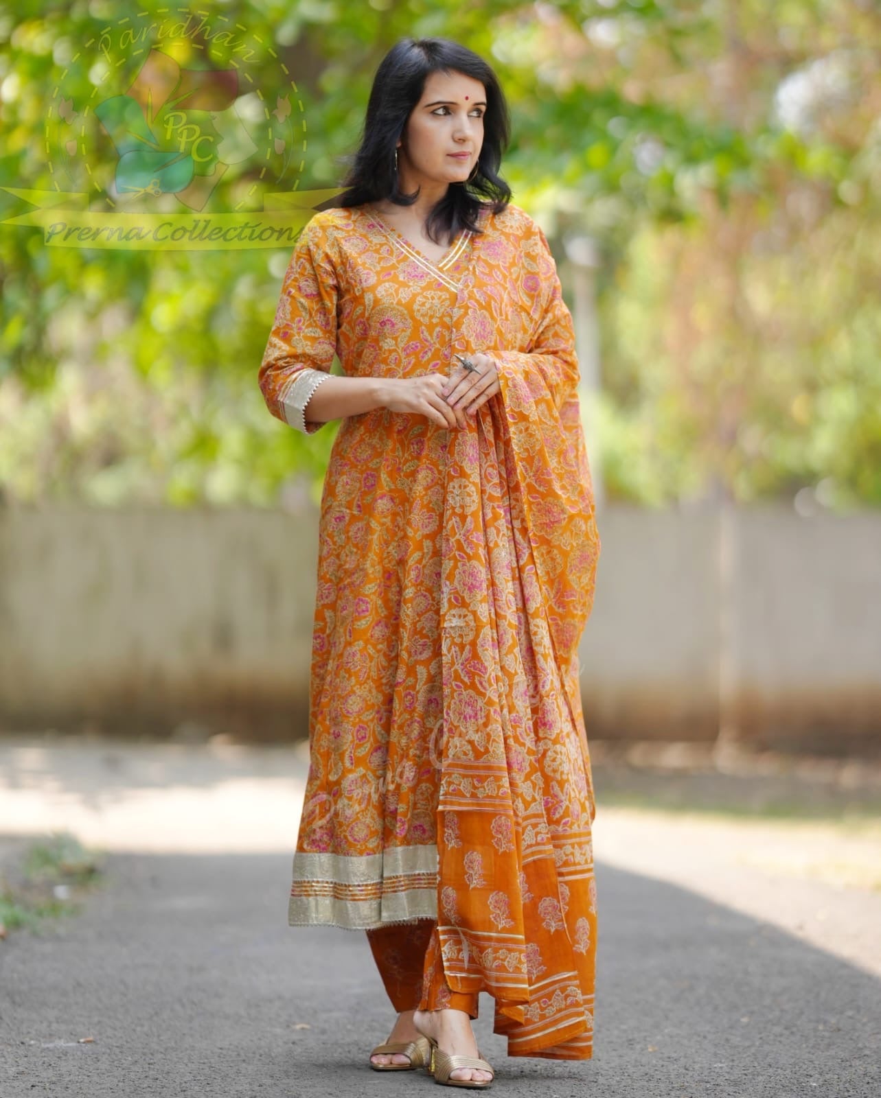 Gotta Work Anarkali Dress for Women – Elegant Ethnic Wear – Sizes 36 to 44 – Fully Stitched