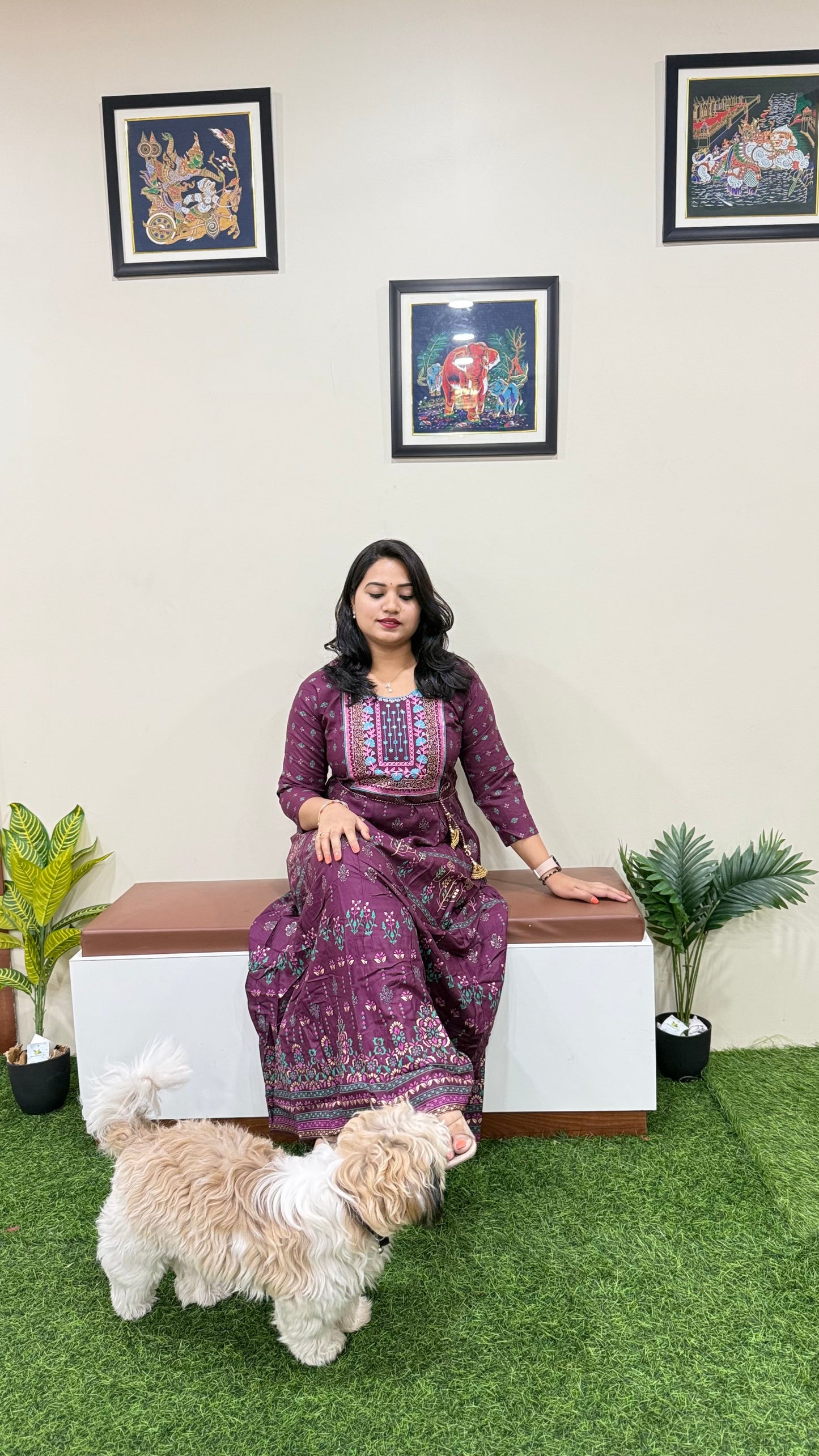 Diwali Night Anarkali Gown- Liva approved