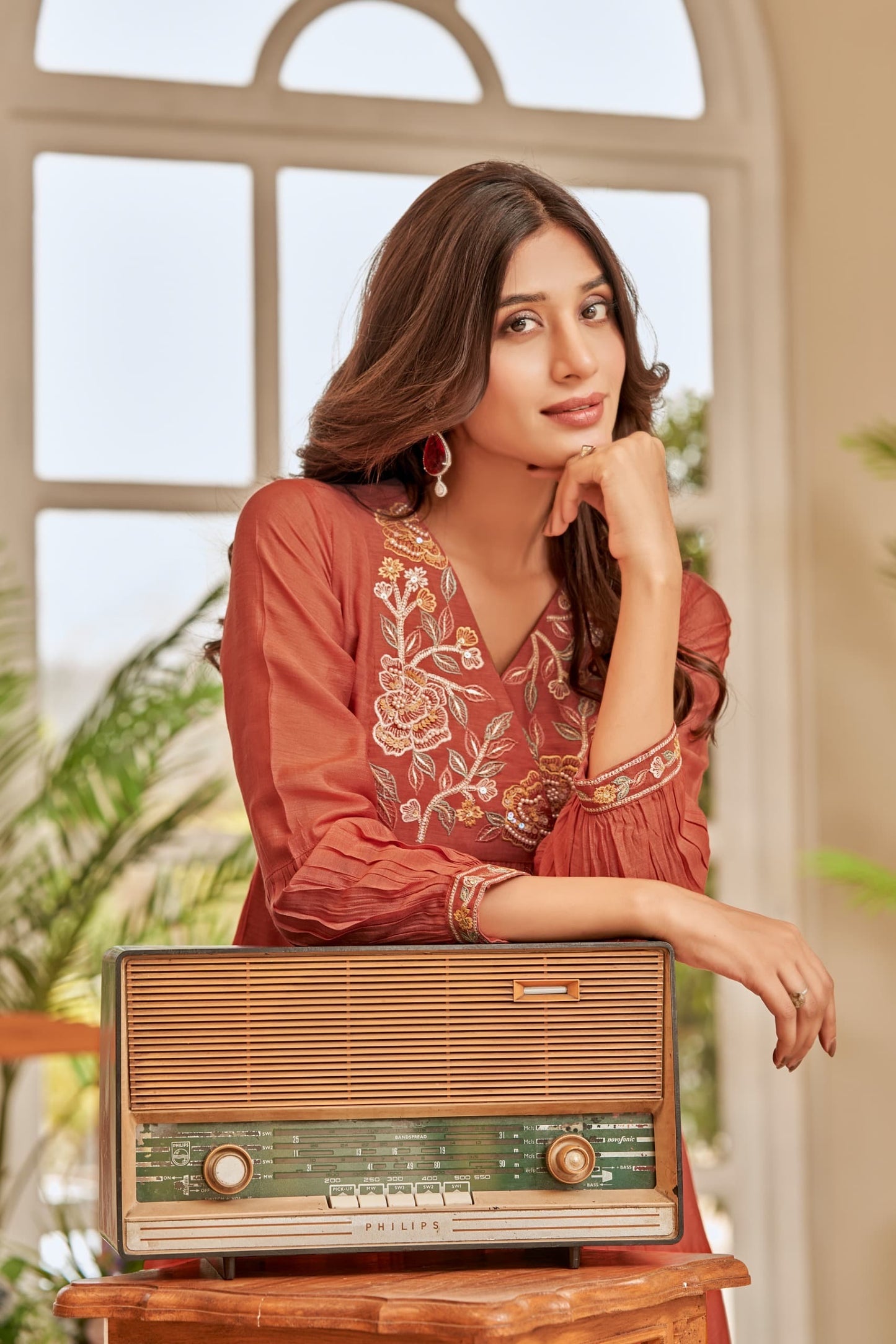 Mul Chanderi Kurta Palazzo Set with Intricate Embroidery and Lining – Festive Ethnic Wear for Women (M to XXL)