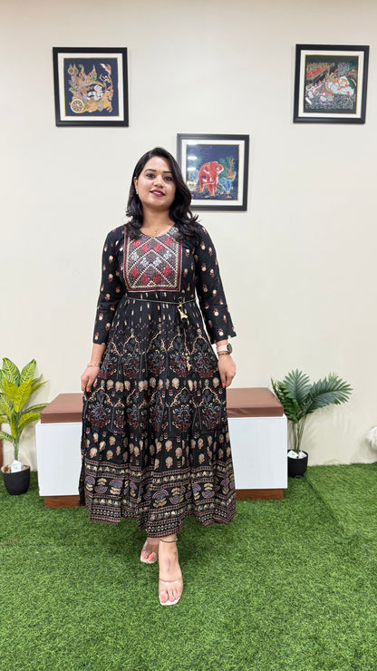 Diwali Night Anarkali Gown- Liva approved