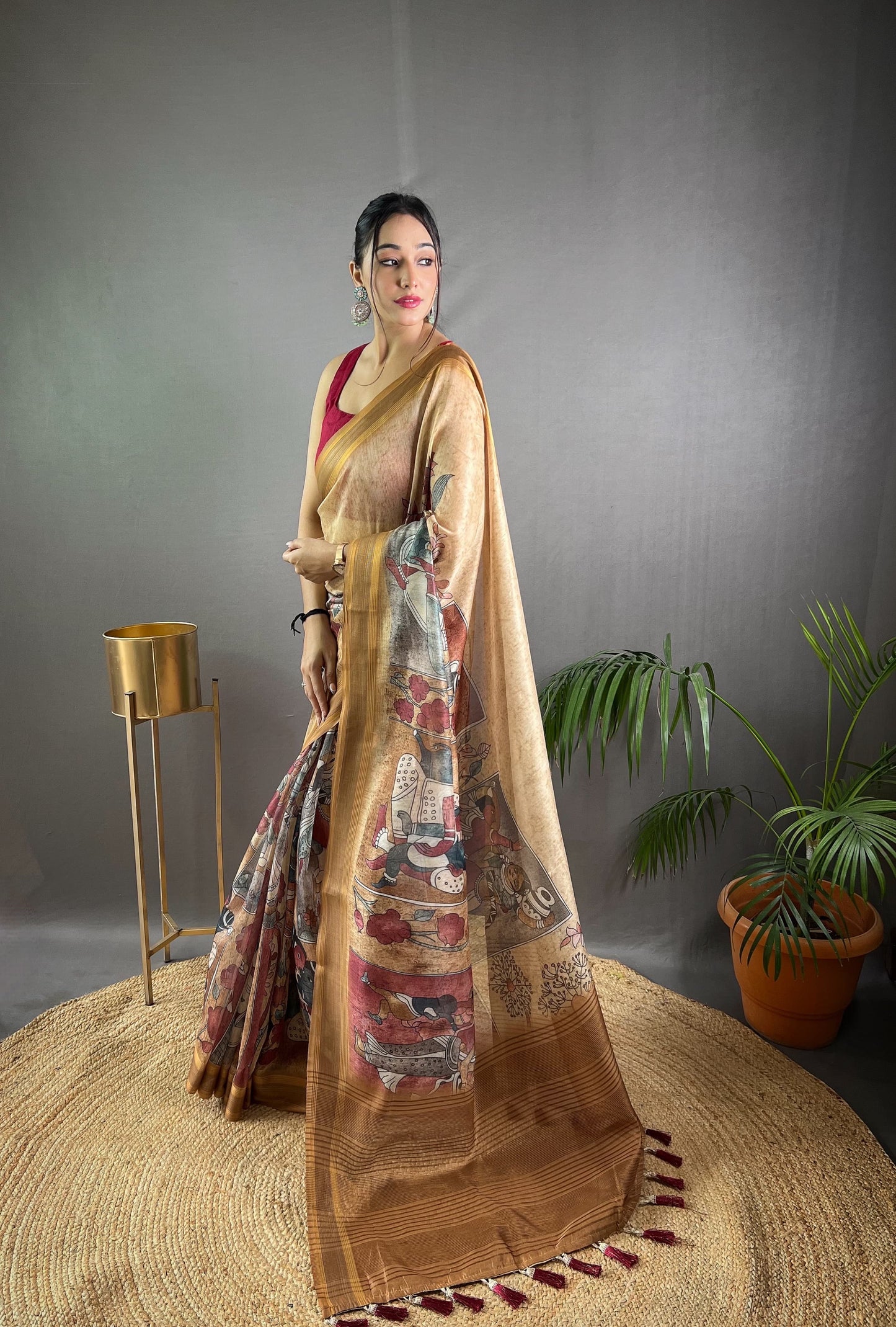 Ethereal Elegance Kashmiri Pashmina Silk