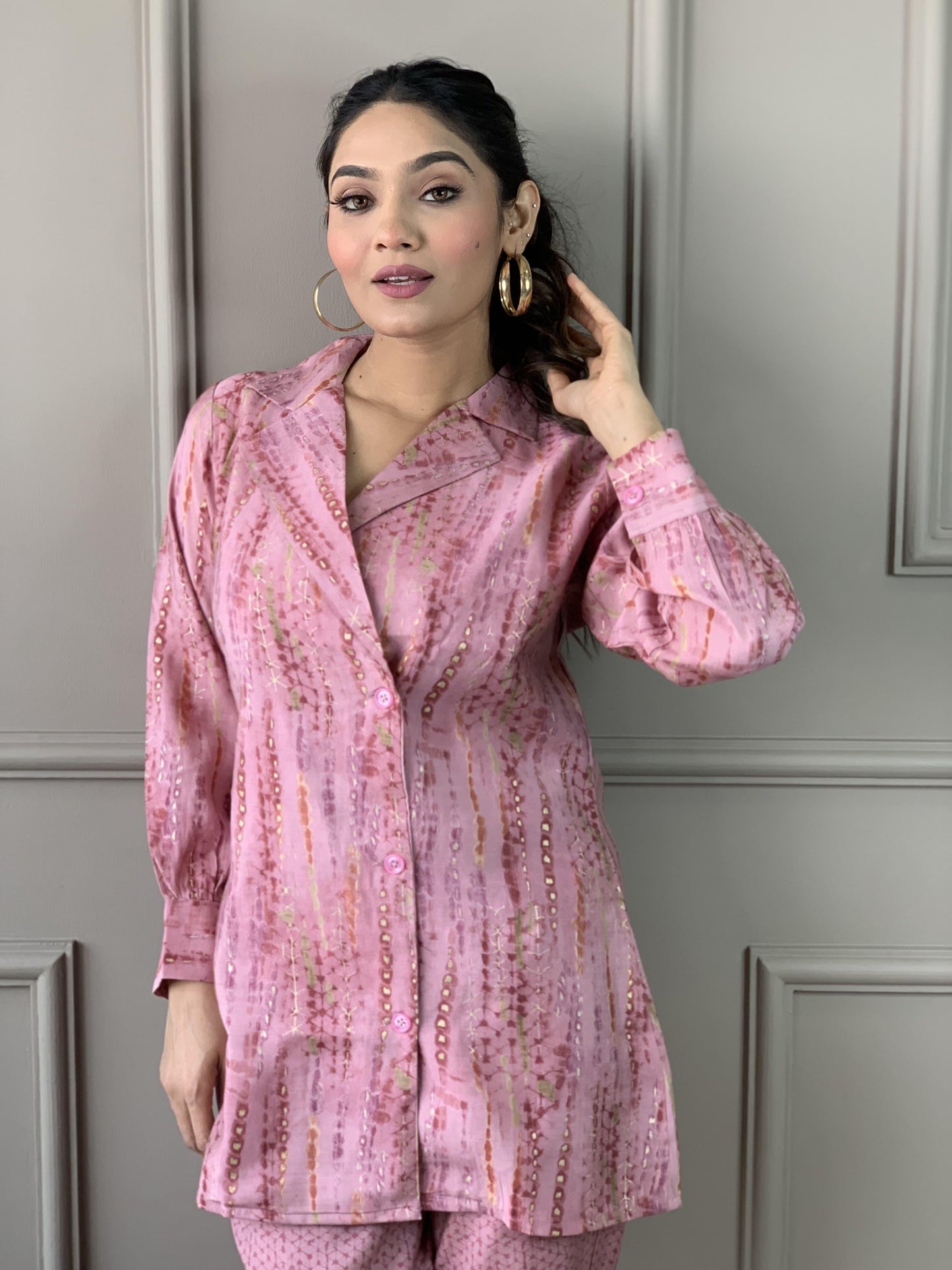 Soft Muslin Kurta Pant Set for Women – Lightweight Ethnic Wear in Elegant Shades