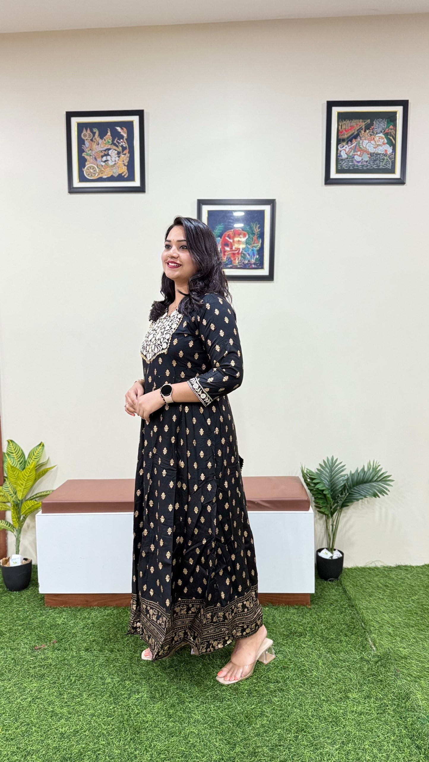 Sapphire Skyline Long Premium Gown