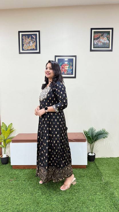 Sapphire Skyline Long Premium Gown