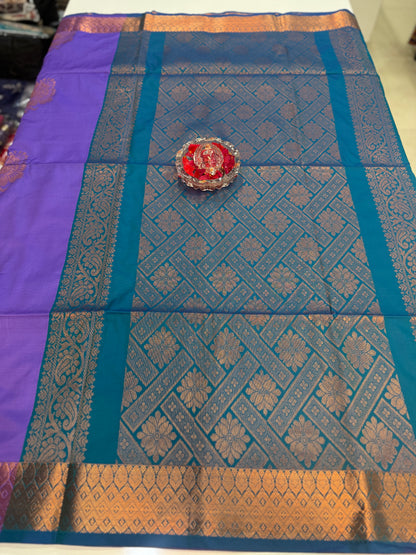 Soft Silk Sarees with Zari Work and Contrast Borders for Women – Festive and Traditional Wear