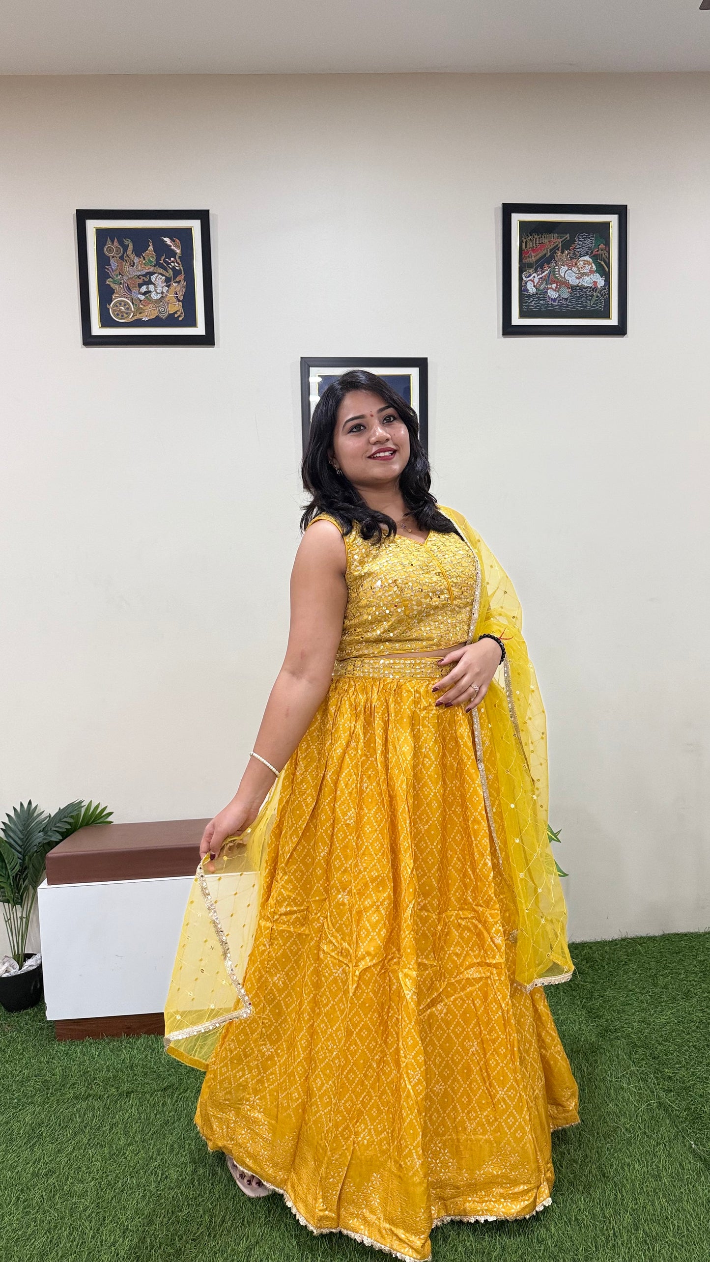 Viscose Jacquard Silk Embroidered Lehenga Choli with Dupatta for Women – Free Size Stitched