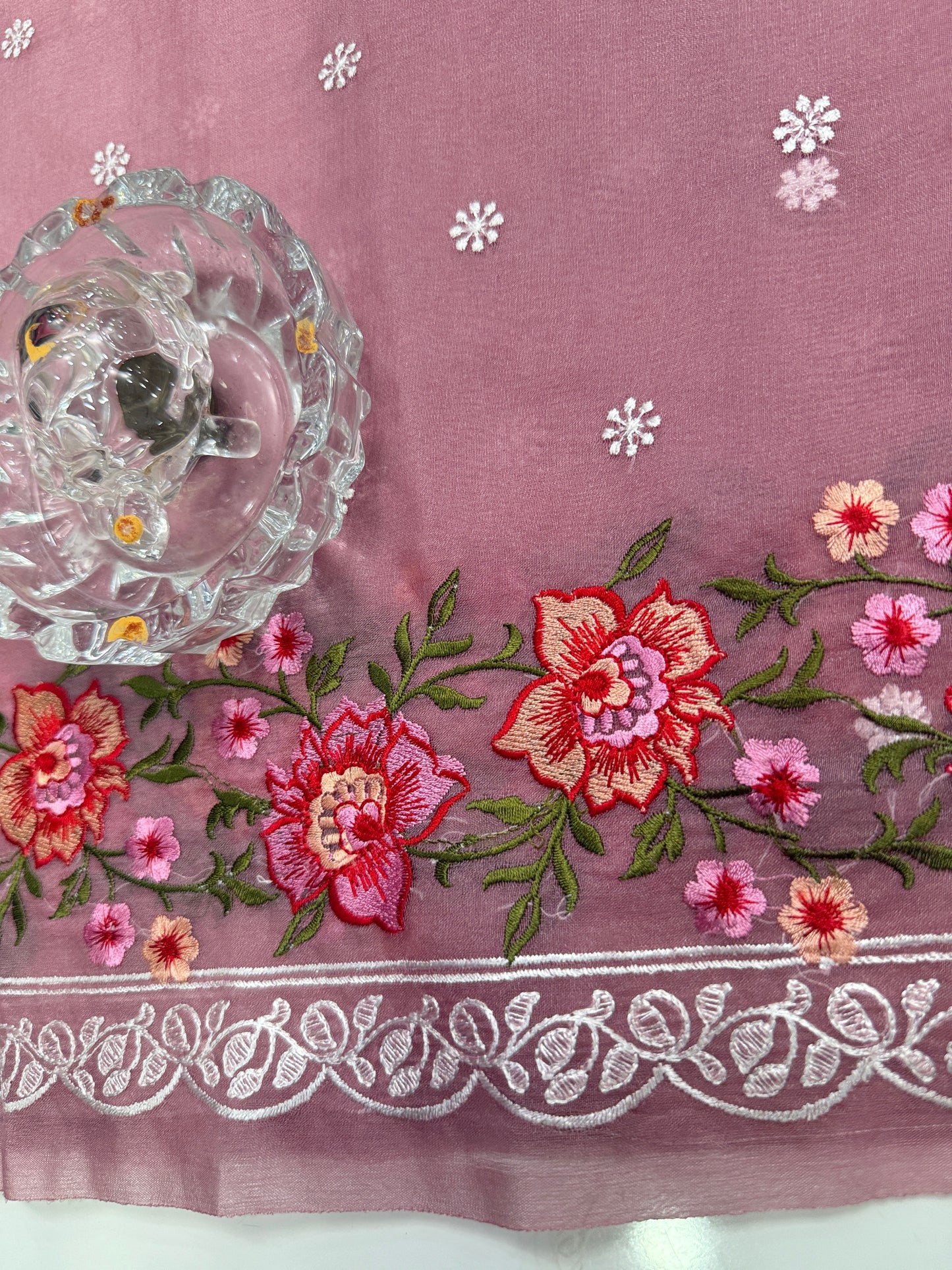 Banarasi Semi-Organza Saree with Embroidery and Fancy Border – Lightweight Festive Saree for Women