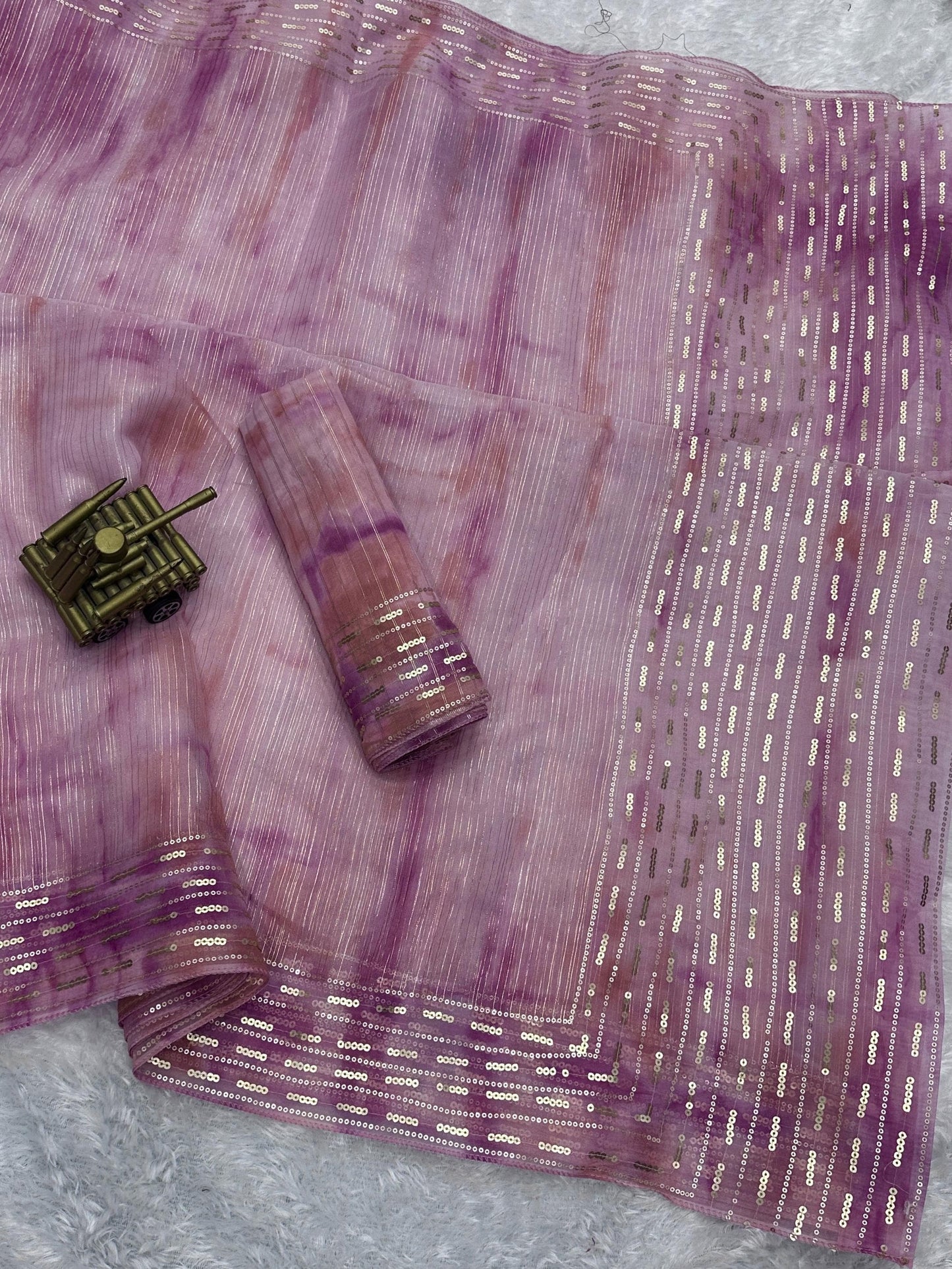 Pastel Bliss Pure Organza Sarees