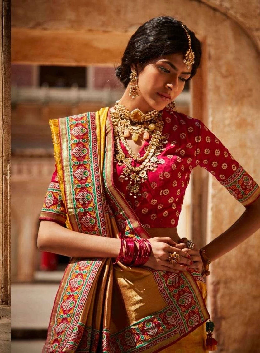 Organza Tissue Silk Saree with Embroidery or Swarovski Work and Heavy Designer Blouse – Party & Wedding Wear for Women