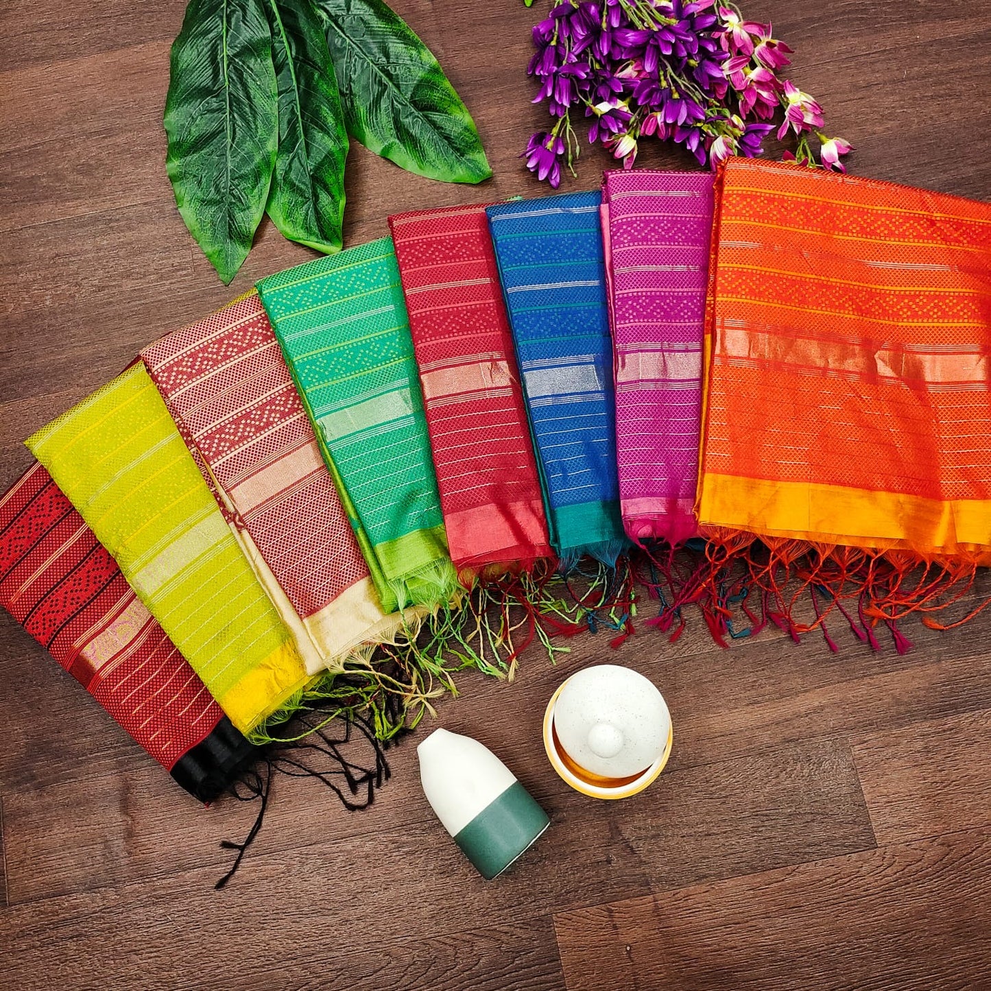 Regal Elegance Kaadi Raw Silk