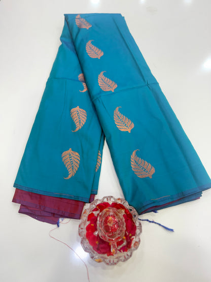 Soft Silk Sarees with Zari Work and Contrast Borders for Women – Festive and Traditional Wear