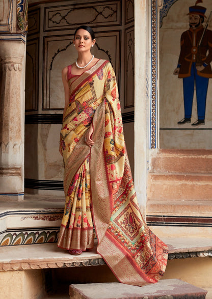Dola Viscose Silk Saree with Exquisite Printed Design – Elegant Festive Wear for Women