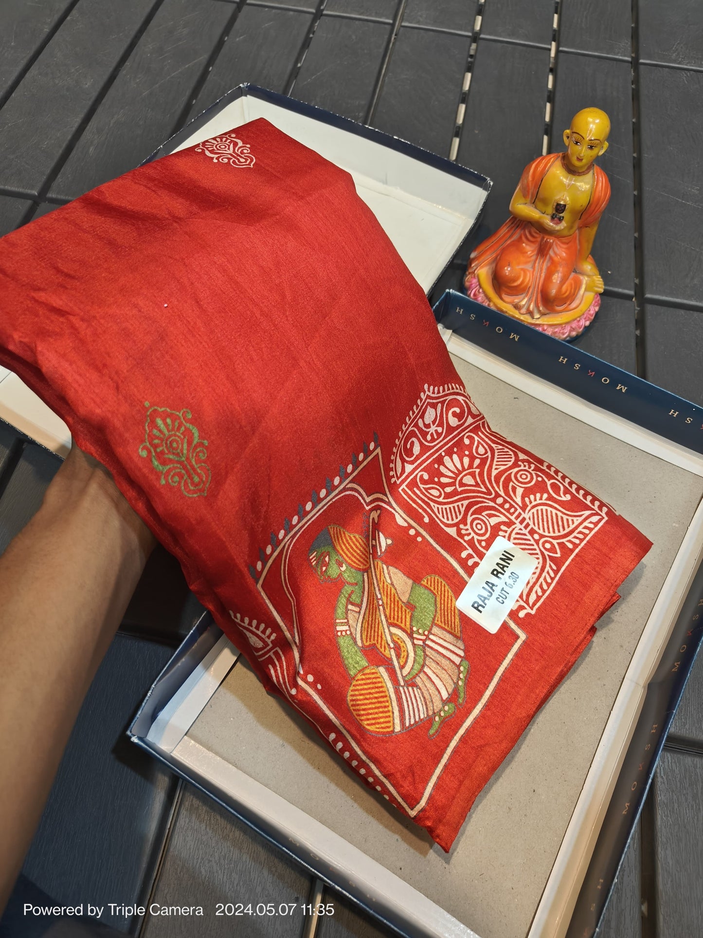 Tussar Silk Saree with Blouse Piece – Women’s Festive and Traditional Wear