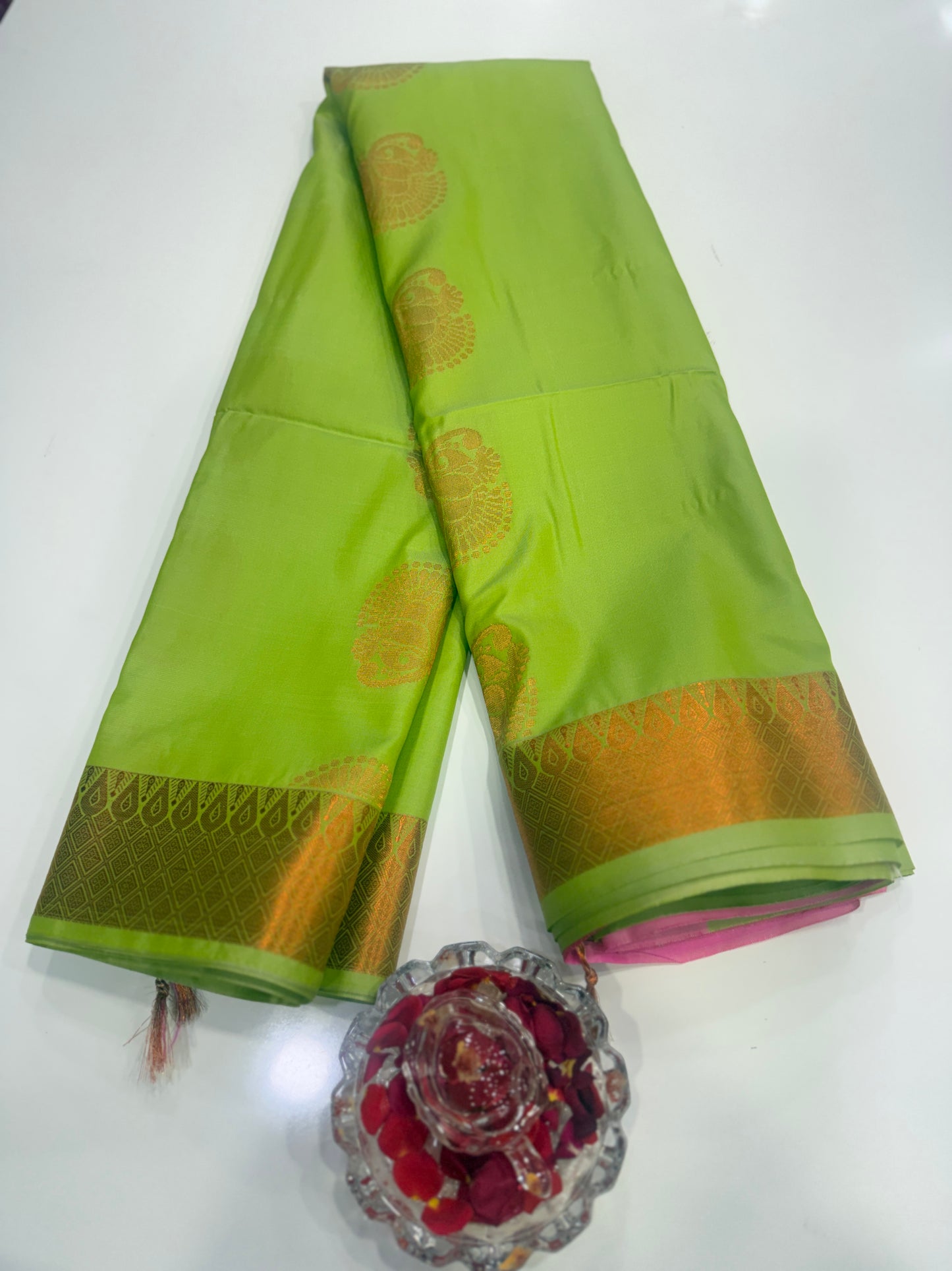 Soft Silk Sarees with Zari Work and Contrast Borders for Women – Festive and Traditional Wear