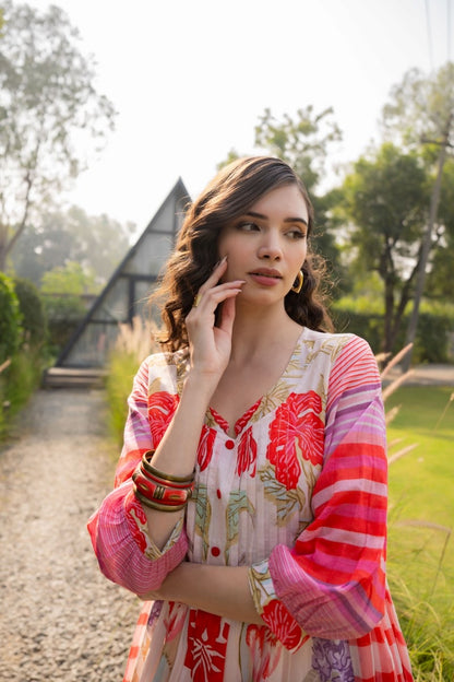 Pure Cotton Kurta Pant Set for Women – Lightweight Daily Wear