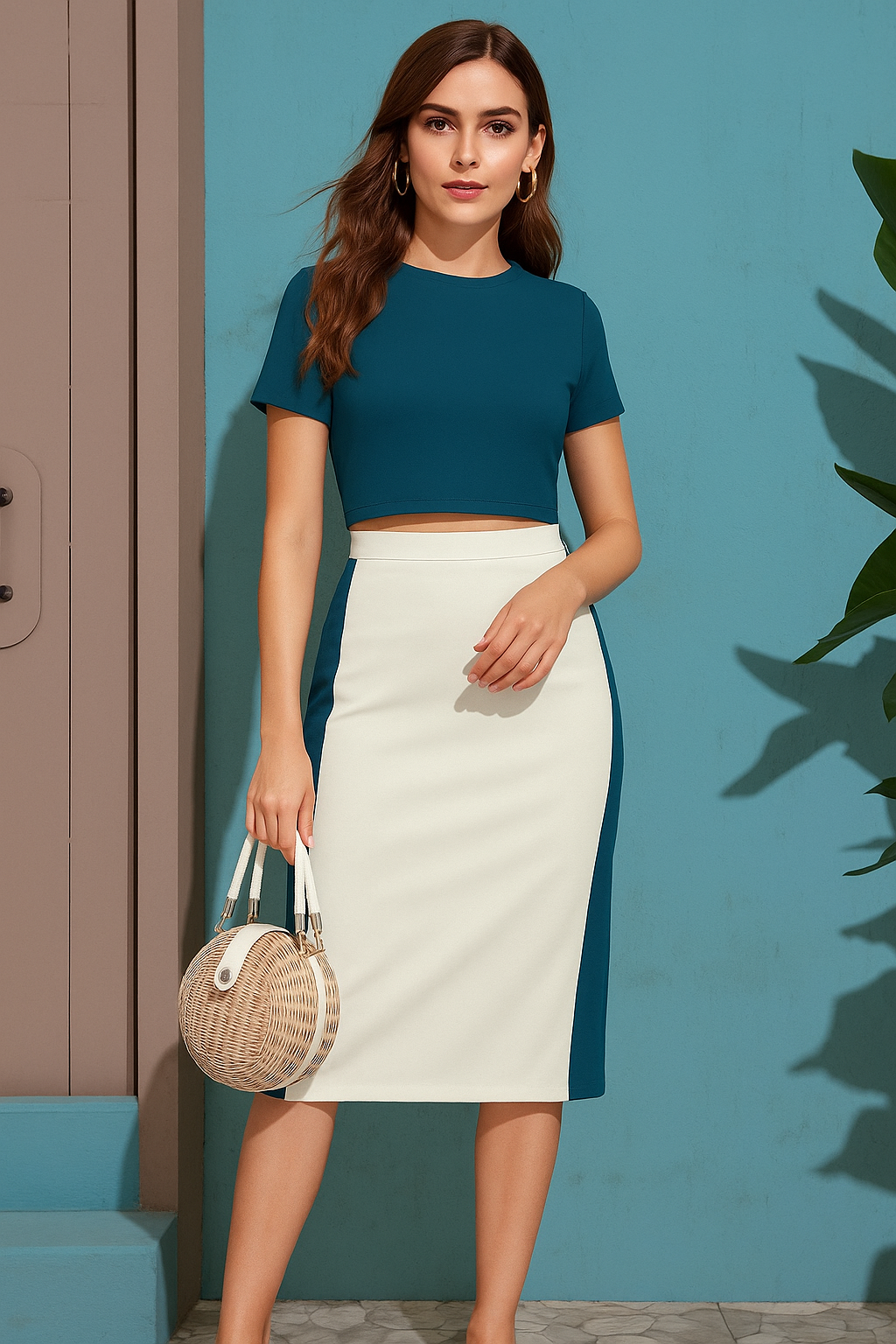 Women’s Morpich Collection Polyester Spandex Top and Bottom Set – Sizes S to XL