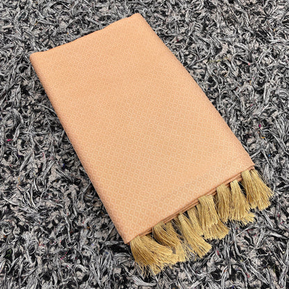 Kubera Pattu Silk Saree with Plain Body and Rich Contrast Border – Festive Wear for Women