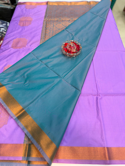 Soft Silk Sarees with Zari Work and Contrast Borders for Women – Festive and Traditional Wear