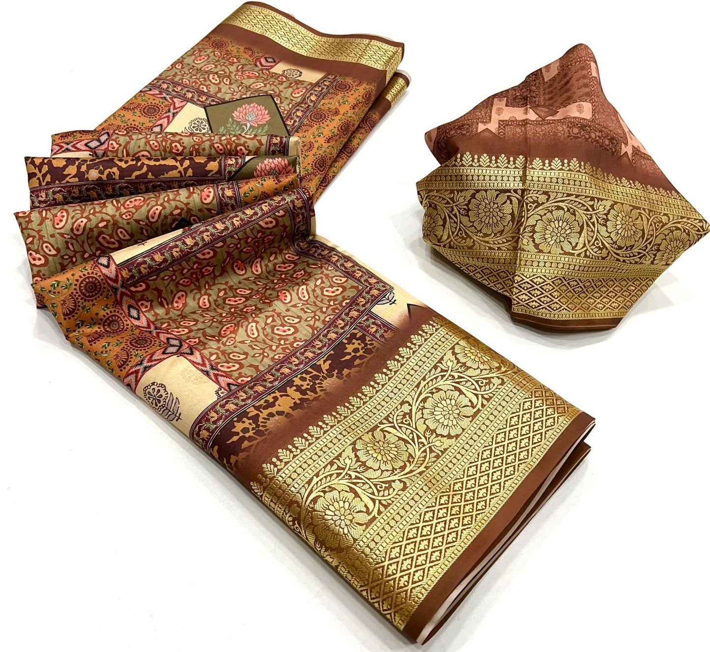 Dola Viscose Silk Saree with Exquisite Printed Design – Elegant Festive Wear for Women