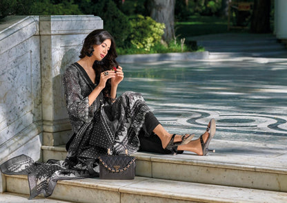 Pure Linen Kurti Pant Set with Zari Digital Print Dupatta – Pakistani Style Women’s Ethnic Wear