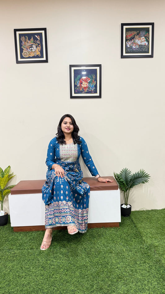 Diwali Night Anarkali Gown- Liva approved