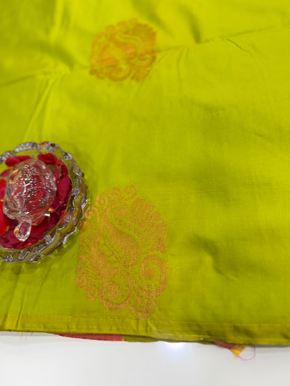 Soft Silk Sarees with Zari Work and Contrast Borders for Women – Festive and Traditional Wear