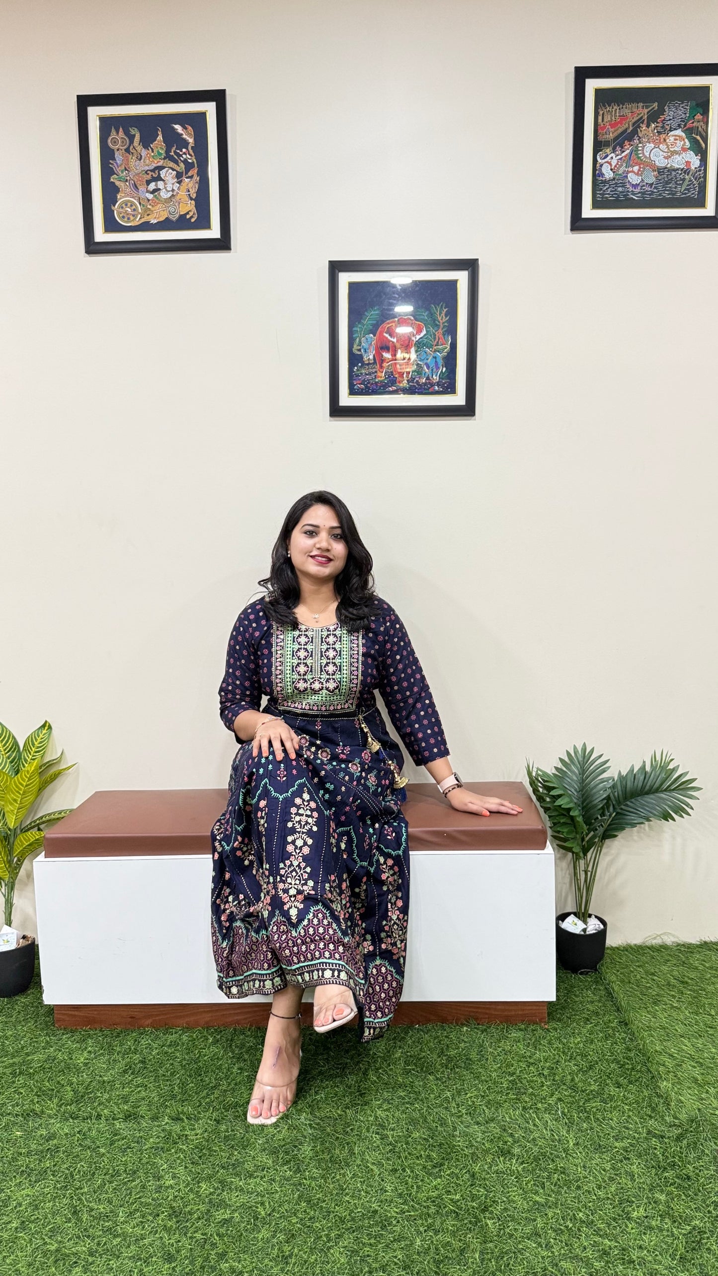 Diwali Night Anarkali Gown- Liva approved