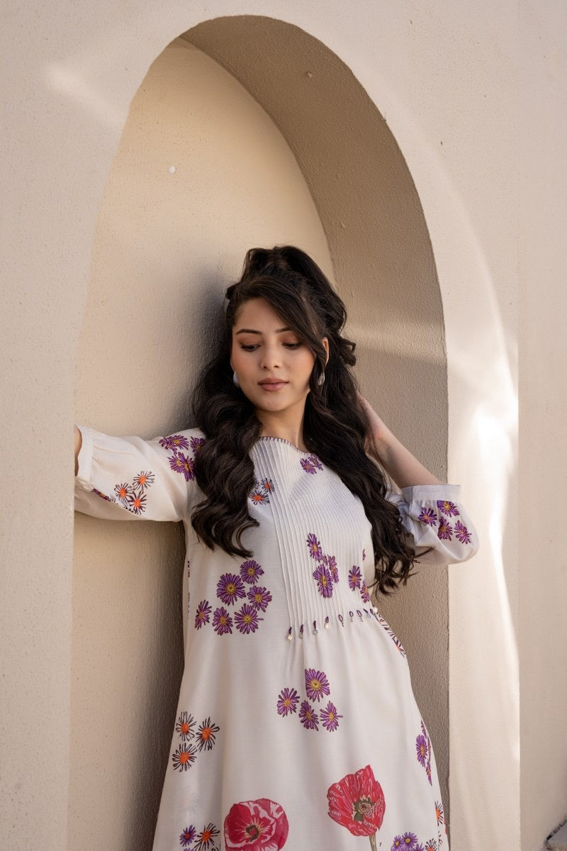 Pure Cotton Kurta Pant Set for Women with Elegant Detailing – Daily Wear Comfort Series