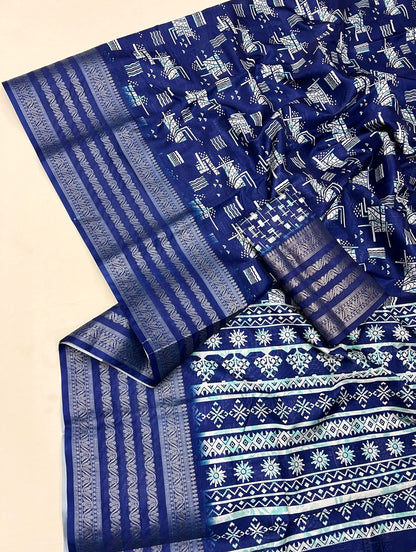 Floral elegance Dola Silk Sarees