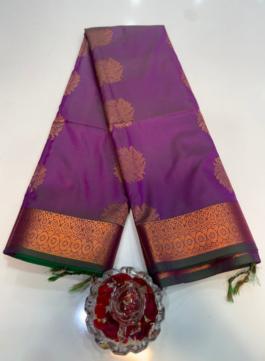 Soft Silk Sarees with Zari Work and Contrast Borders for Women – Festive and Traditional Wear