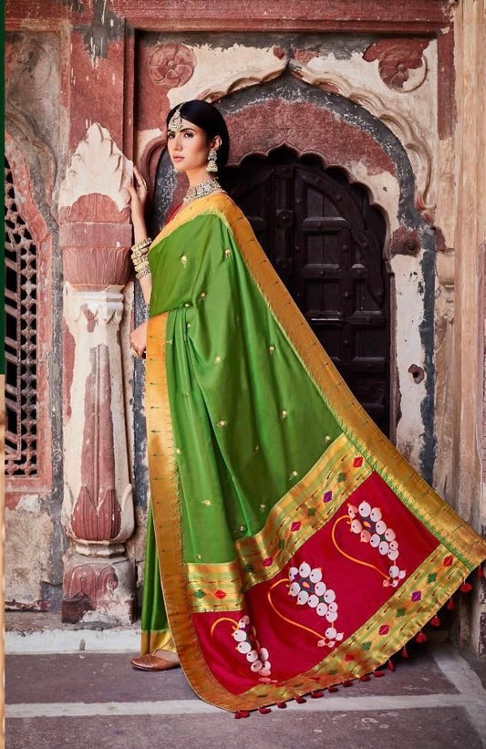 Organza Tissue Silk Saree with Embroidery or Swarovski Work and Designer Blouse