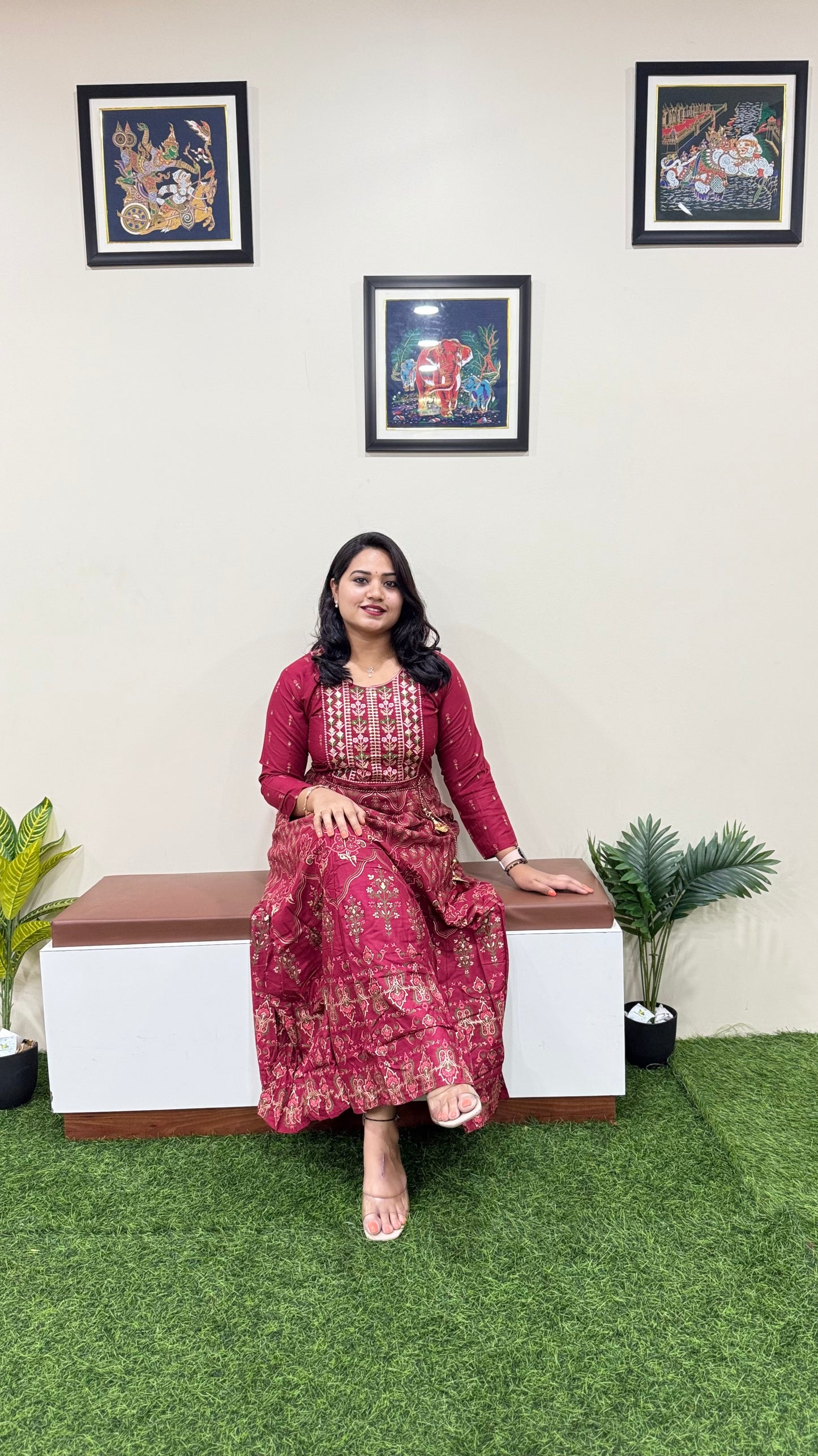 Diwali Night Anarkali Gown- Liva approved