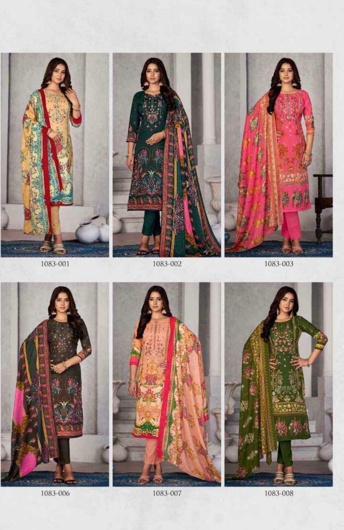Soft Cotton Embroidered Suit Set with Swarovski Work and Mal Mal Dupatta for Women