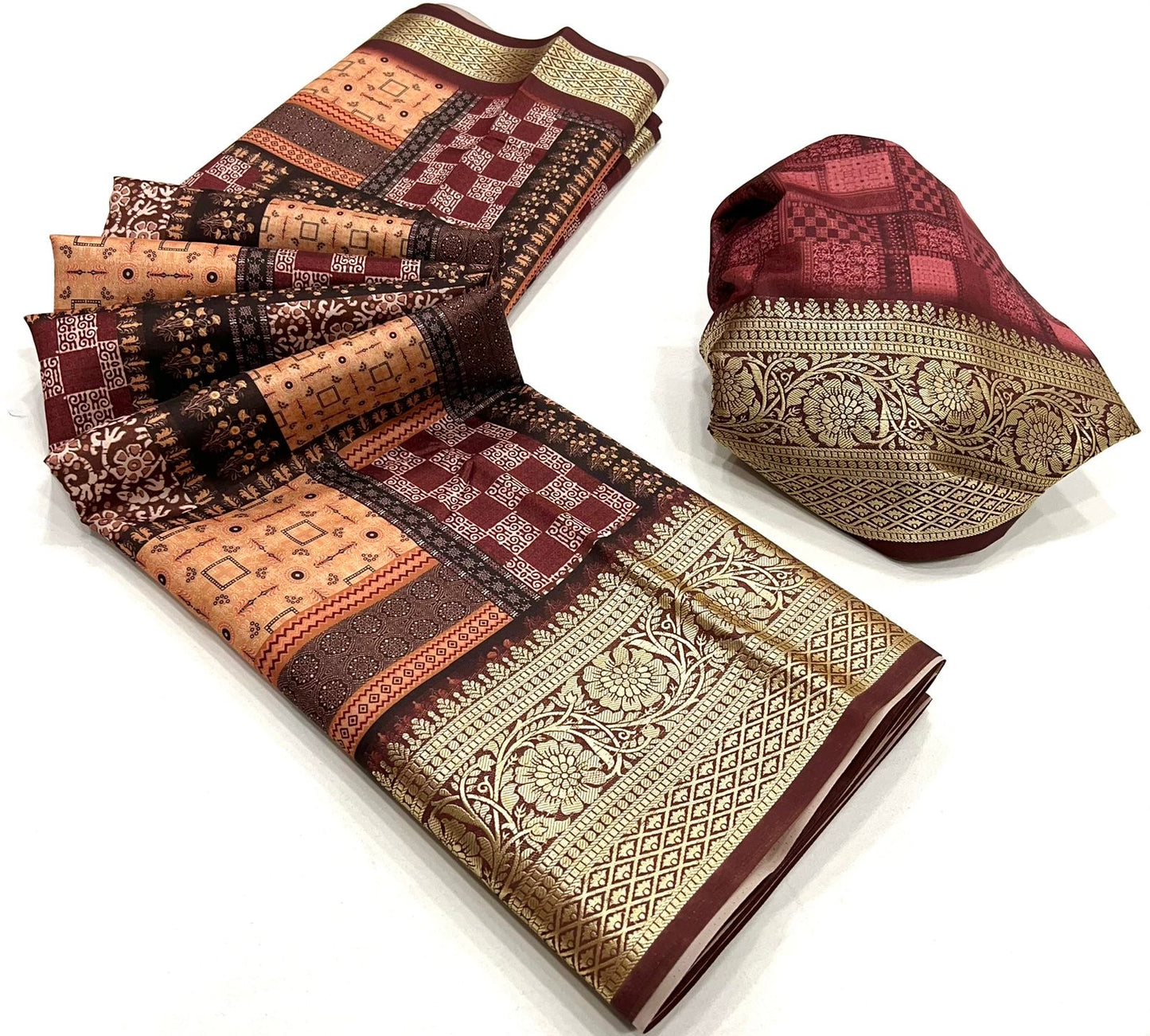 Dola Viscose Silk Saree with Exquisite Printed Design – Elegant Festive Wear for Women