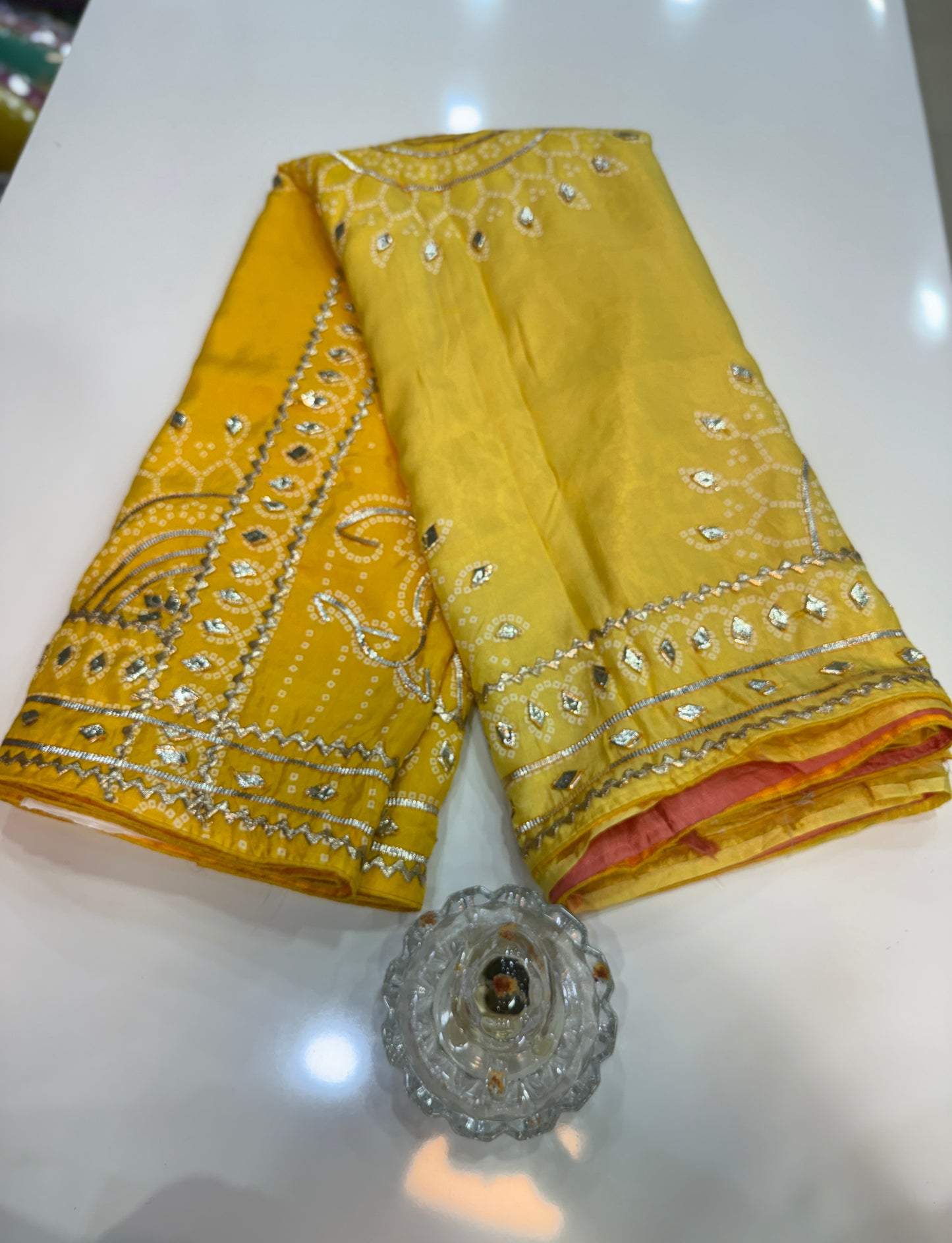 Pure Modal Silk Saree with Embroidered Border and Matching Blouse