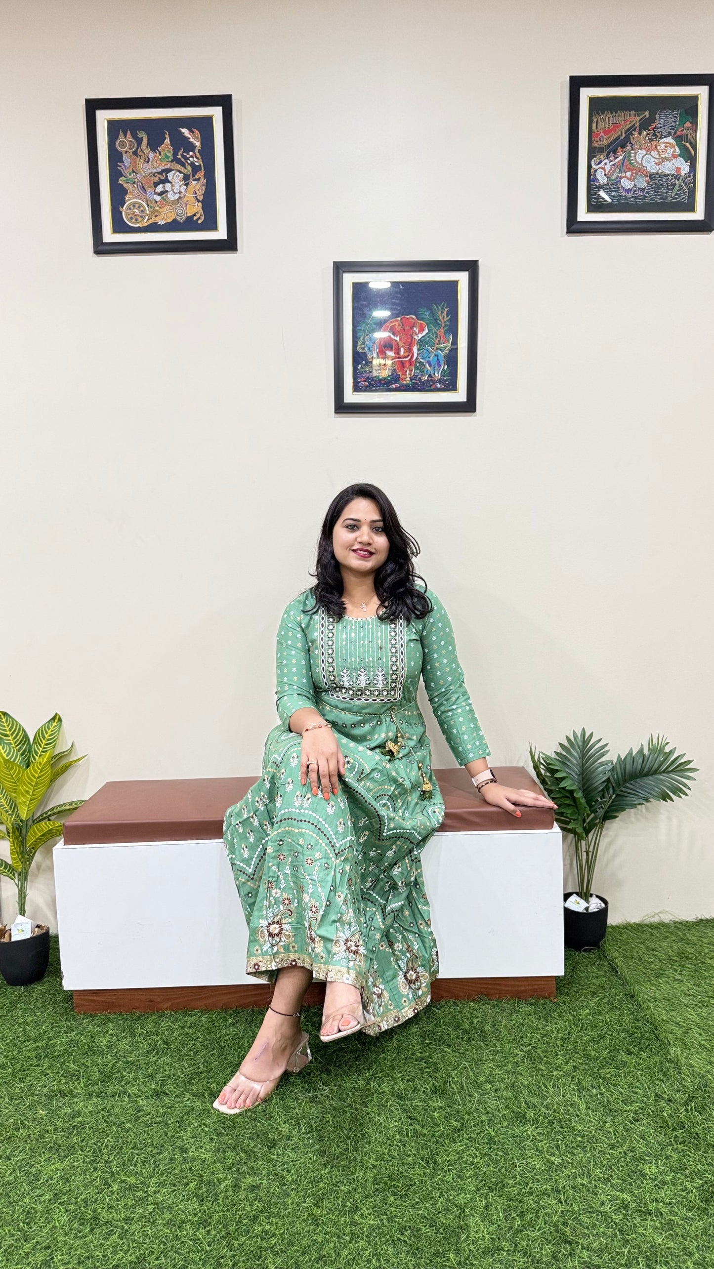 Diwali Night Anarkali Gown- Liva approved