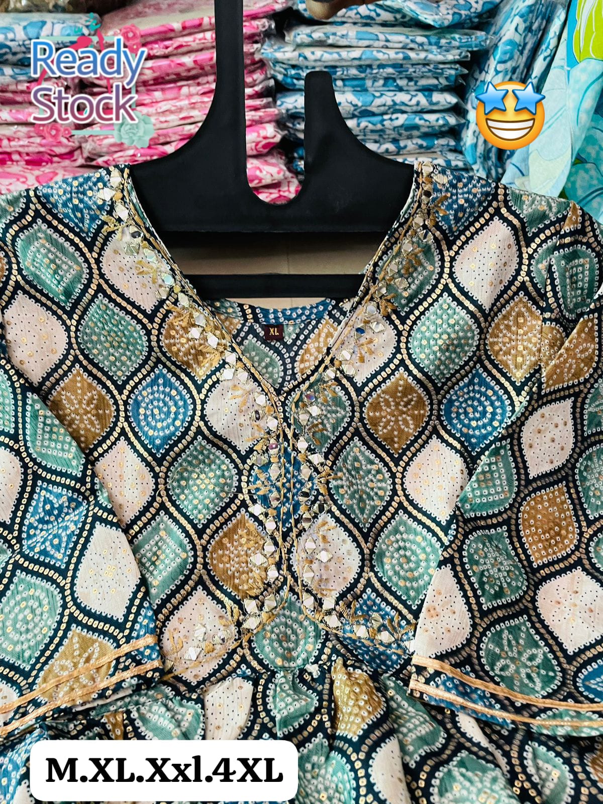 Heavy Cotton Printed Kurti Pant Dupatta Set for Women – Ethnic Wear in M to 4XL