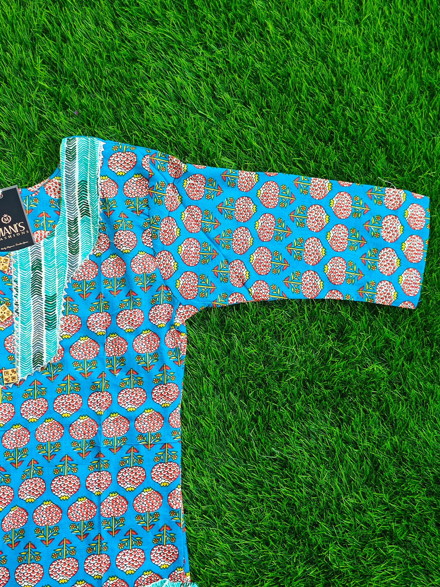 Summer Cotton Kurti Pant Set for Women with Vibrant Prints and Relaxed Fit