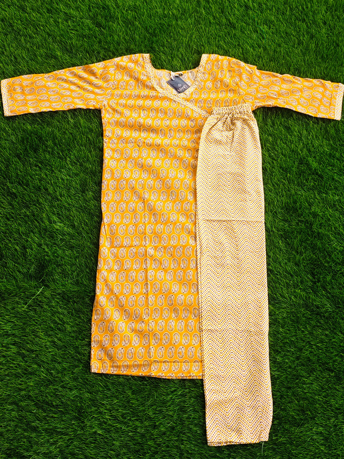 Summer Cotton Kurti Pant Set for Women with Vibrant Prints and Relaxed Fit