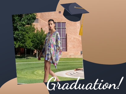 Women’s Muslin Tropical Print Kaftan Dress – Sizes S to XL