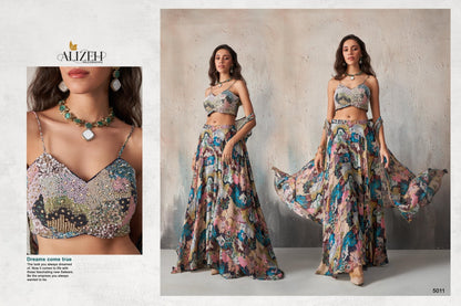 Alizeh Official Collection Khatli Work - Mani's Fashions