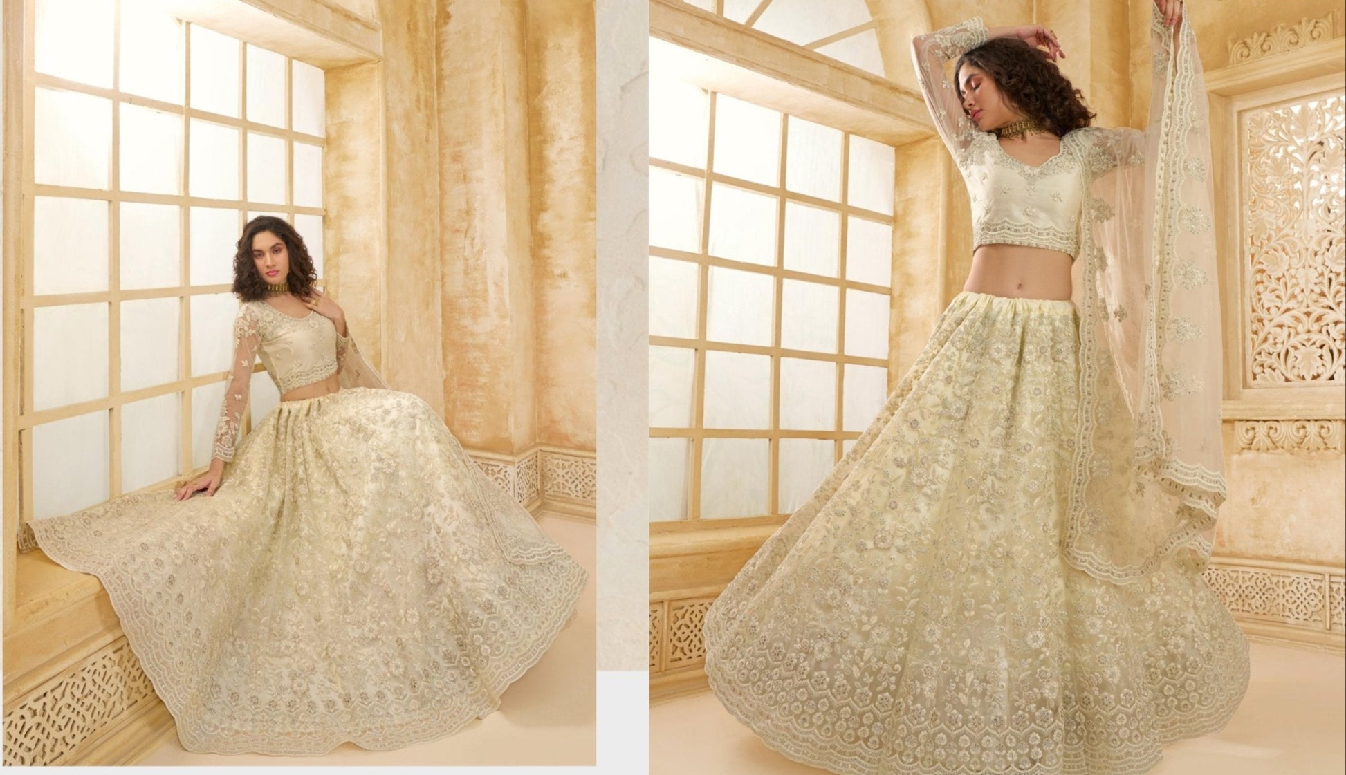 Designer Lehenga Set Alizeh 1075 - Mani's Fashions