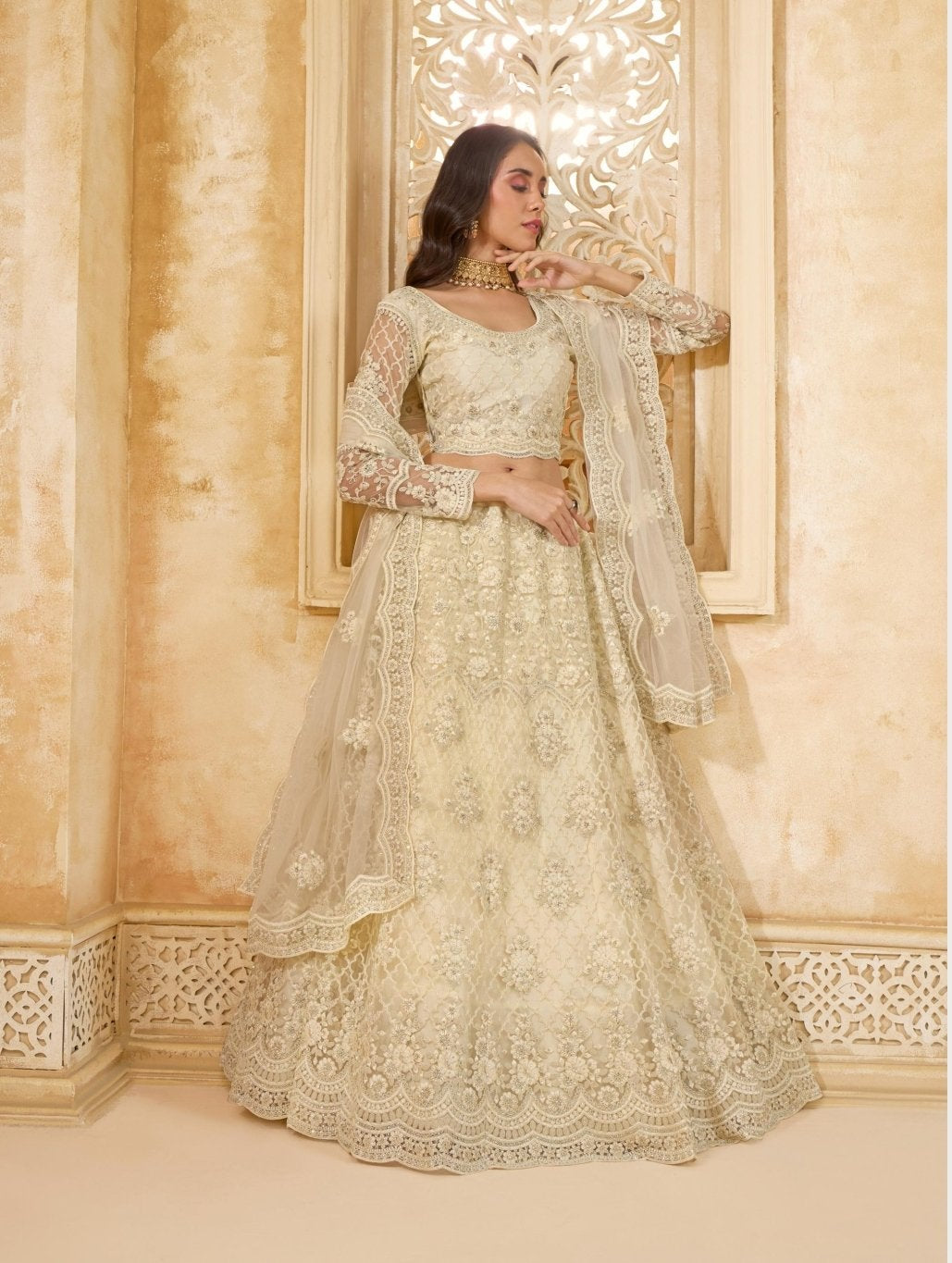 Designer Lehenga Set Alizeh 1081 - Mani's Fashions