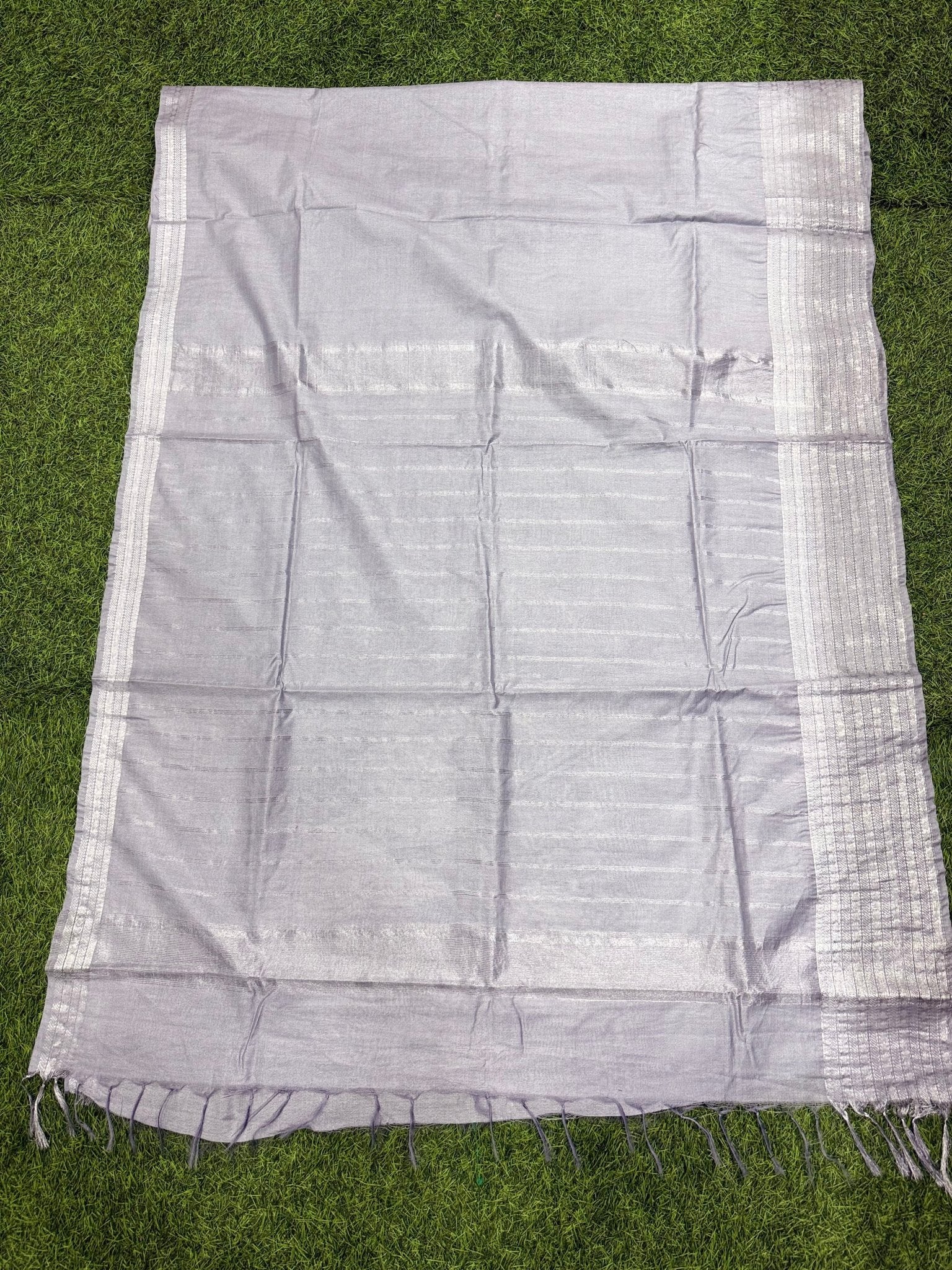 Elegant Mangalagiri Semi Pattu Saree with Blouse Piece - Mani's Fashions