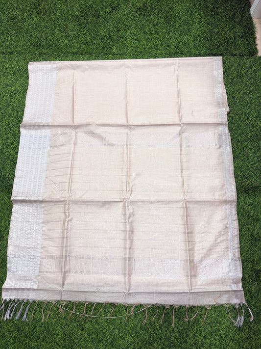 Elegant Mangalagiri Semi Pattu Saree with Blouse Piece - Mani's Fashions