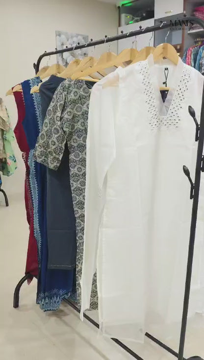 Viscose Rayon Printed Nayra Cut Flared Kurta for Women – XS to 3XL