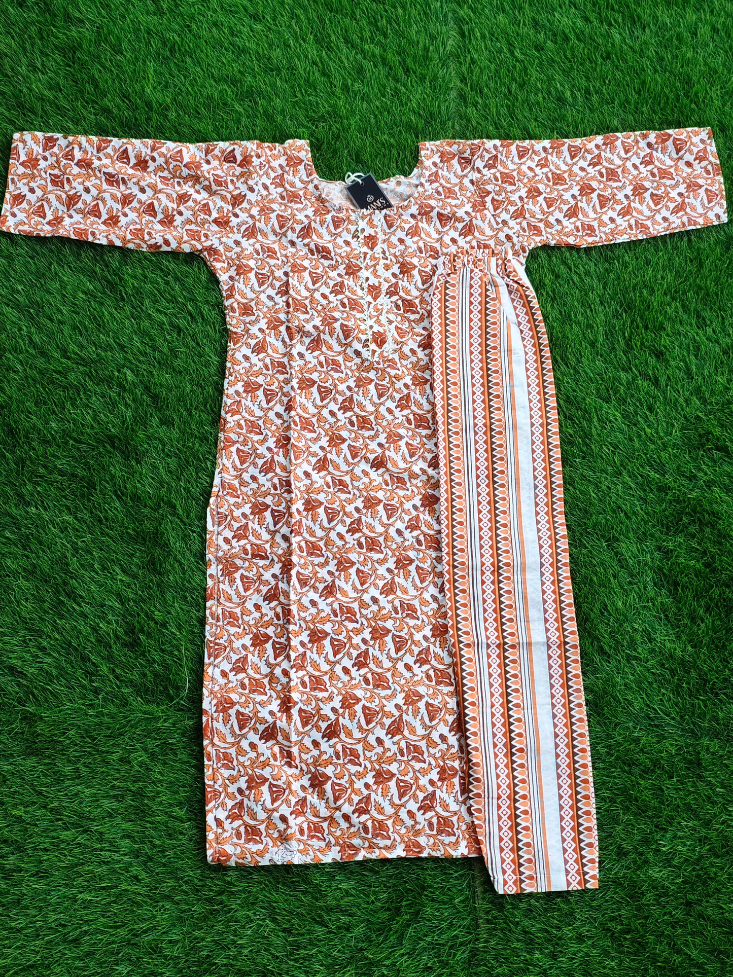 Summer Cotton Kurti Pant Set for Women with Vibrant Prints and Relaxed Fit