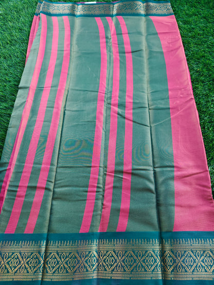 Presenting: Graceful Whispers - Tissue Kalyani Cotton Soft Silk Sarees